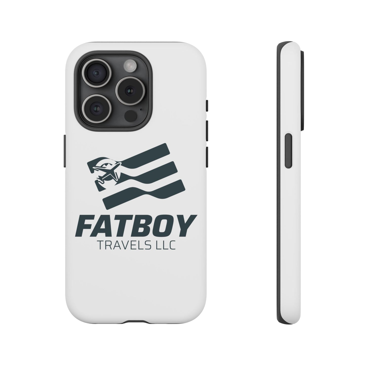 Fatboy Travels Tough Phone Case — Durable Travel-Logo Protective Cover