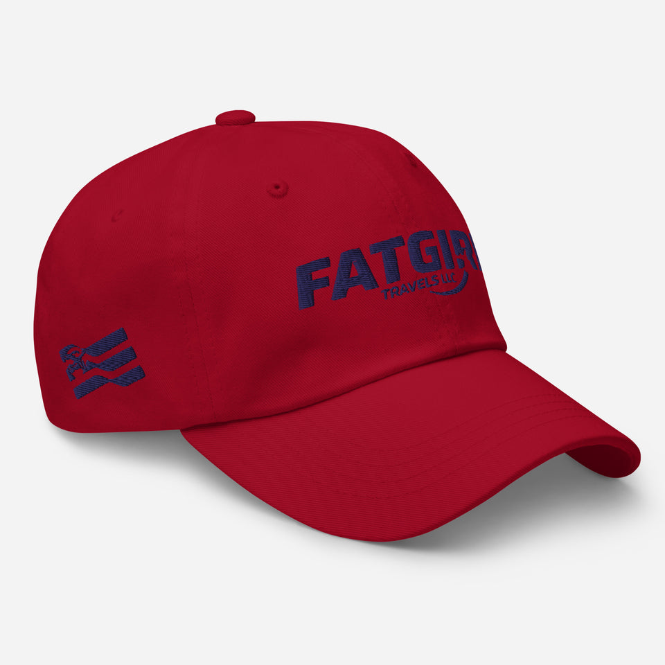 Fat Girl Travels Dad hat