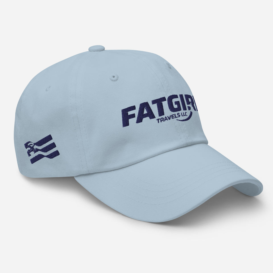 Fat Girl Travels Dad hat