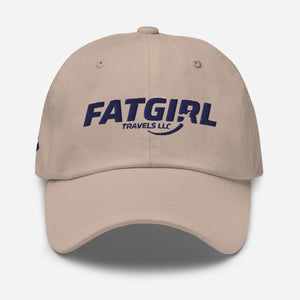 Fat Girl Travels Dad hat