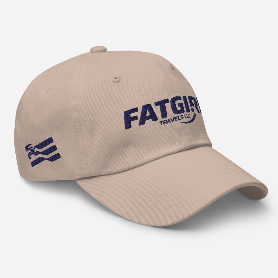 Fat Girl Travels Dad hat