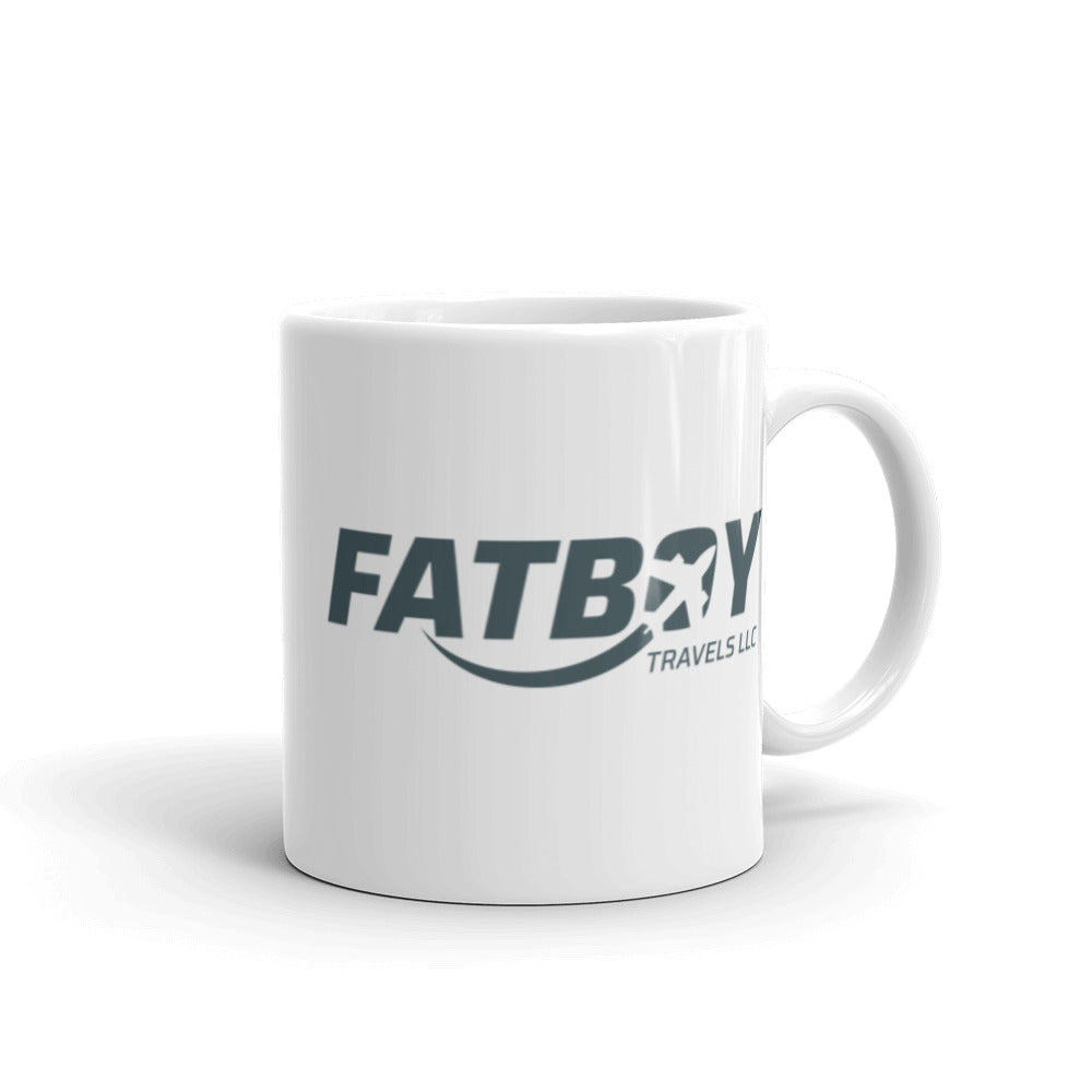 Boy White glossy mug