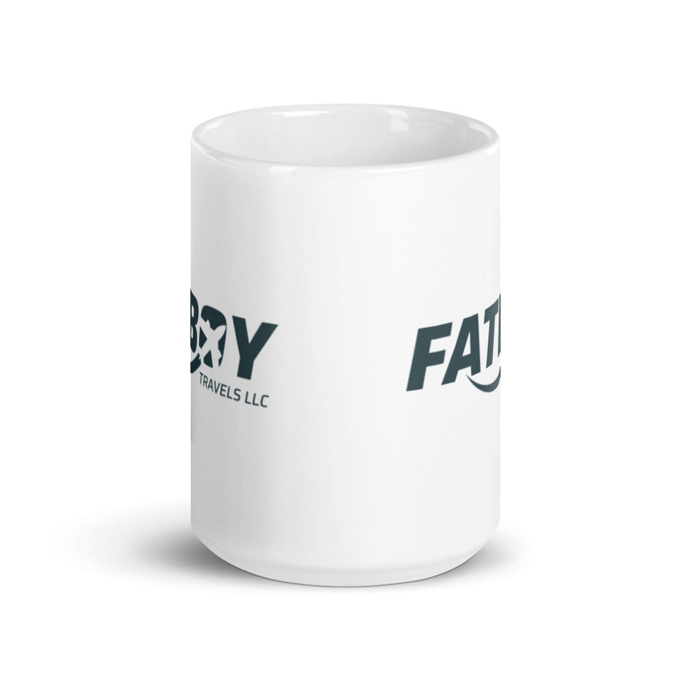 Boy White glossy mug